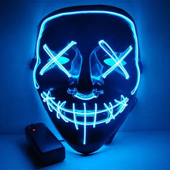 VIP Halloween Mask LED Purge Masks sitodo