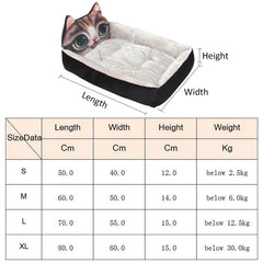 Winter Warm Puppy Cat Bed Sofa sitodo