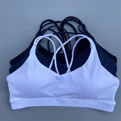 Women's Cross Back Sports Bra - Sitodo