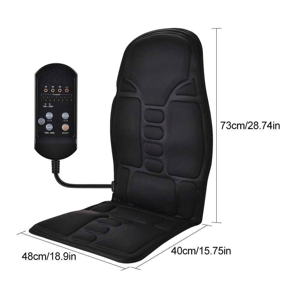 Portable Electric Vibrating Car Massage Chair