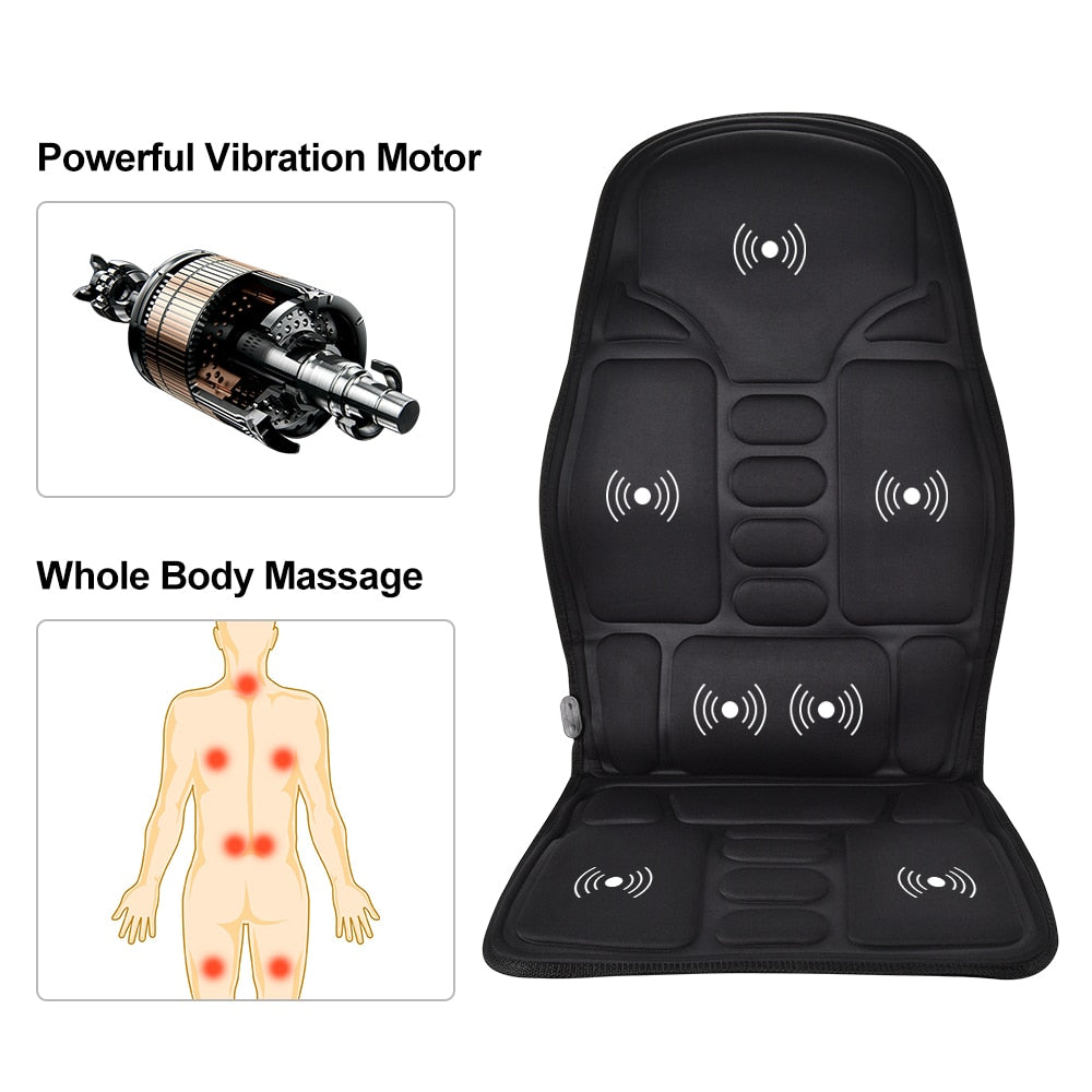 Portable Electric Vibrating Car Massage Chair