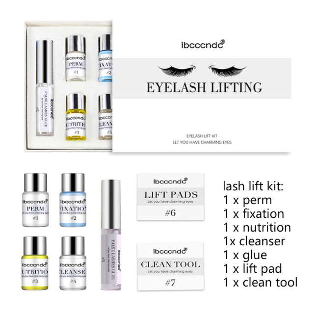 Pro Lash Lift Perming Eyelash Lifting Brow Lamination Kit Curling Eye Lash Keratin Perming Lotion für den Heimgebrauch