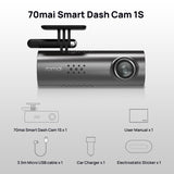 70mai coche DVR 1S aplicación Control de voz en inglés 70mai 1S D06 1080P HD visión nocturna 70mai 1S cámara de salpicadero grabadora WiFi 70mai cámara de salpicadero